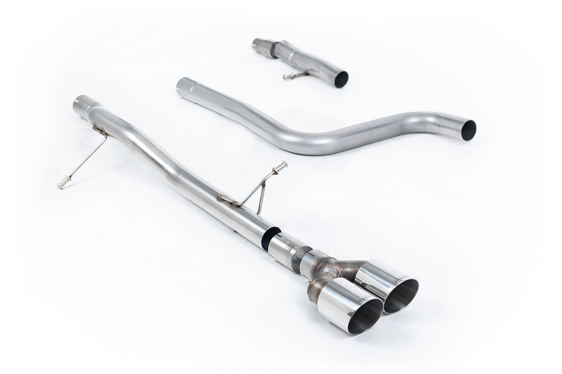 Ford Fiesta MK8 1.0T ST Line (GPF Models) - Non-Resonated (Louder) GPF/OPF Back with ST Style with Twin GT-90 Polished Trims