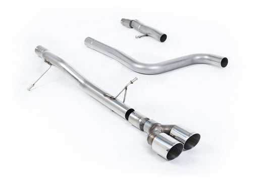 Ford Fiesta MK8 1.0T ST Line (GPF Models) - Non-Resonated (Louder) GPF/OPF Back with ST Style with Twin GT-90 Polished Trims