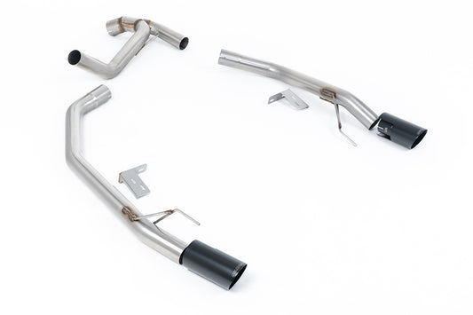Ford Ranger 2.0 Bi-Turbo Diesel - Axle Back with Premium Cerakote Black Tips