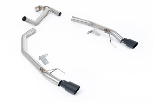 Ford Ranger 2.0 Bi-Turbo Diesel - Axle Back with Cerakote Black Tips