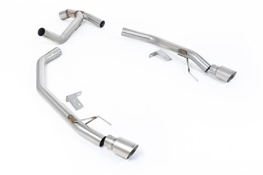 Ford Ranger 2.0 Bi-Turbo Diesel - Axle Back with Brushed Titanium Tips