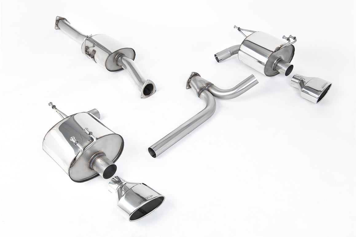 Honda S2000 AP2 - Twin Rear Silencer with Polished Tips