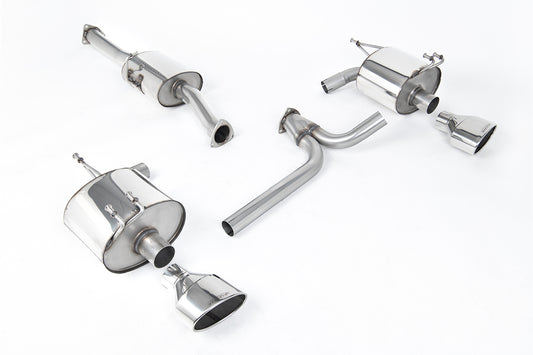 Honda S2000 AP2 - Twin Rear Silencer with Polished Tips