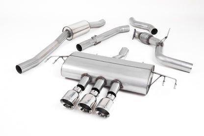 Milltek Exhaust  Honda Civic Type R FK8 2.0 i-VTEC Cat-back Exhaust ROAD+ SSXHO247 - TMC Motorsport