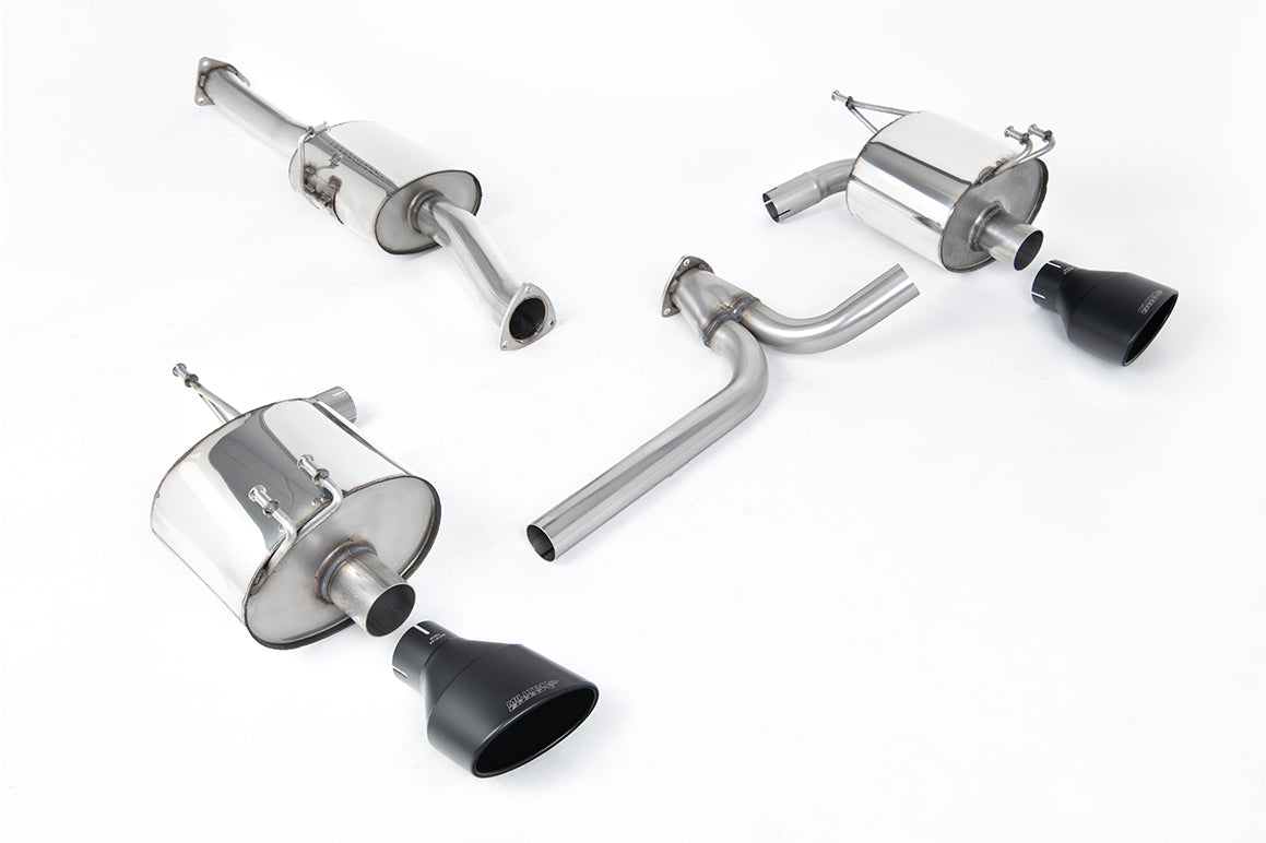 Honda S2000 AP2 - Twin Rear Silencer with Cerakote Tips