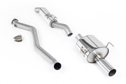 Honda Integra DC5 Type R - Resonated Cat Back with Single Wall 3.5" Polished Tip