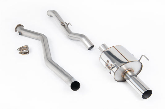 Honda Integra DC5 Type R - Non-Resonated Cat Back (Louder) with Single Wall 3.5' Polished Tip