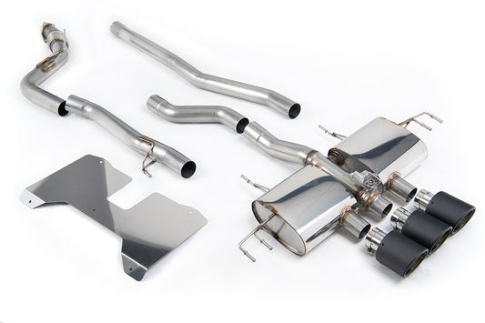 Honda Civic FL5 Type R - Non Resonated (Loudest) Valved Catback with Carbon Trims