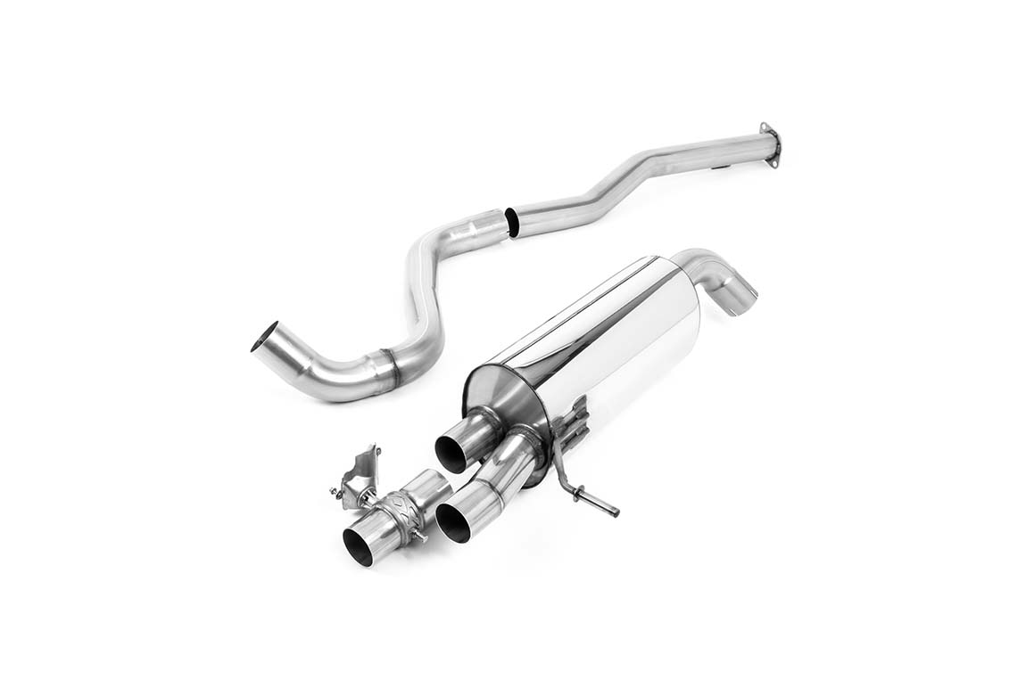Hyundai/Kia i20 N - Non-Resonated (Louder) GPF/OPF Back System with GT-90 Polished Trims