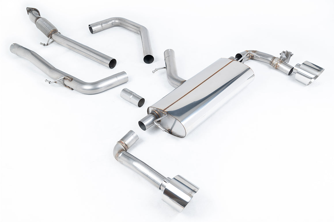 Hyundai/Kia i30N Performance Facelift (GPF Models) - Cat Back Exhaust System with Polished GT-139 Trims - Removes OPF