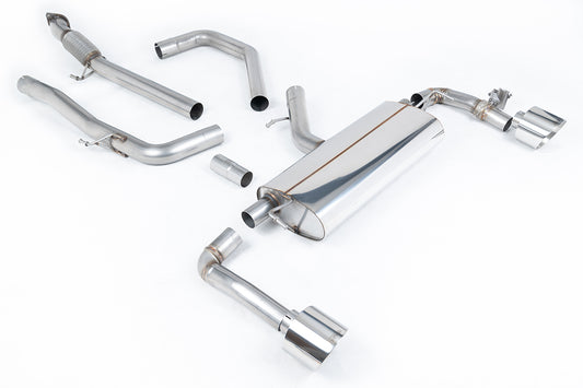 Hyundai/Kia i30N Performance Facelift (GPF Models) - Cat Back Exhaust System with Polished GT-139 Trims - Removes OPF