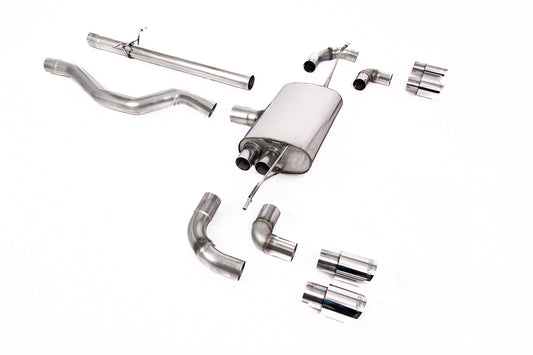 Land Rover Defender 110 3.0 I6 P400 - OPF/GPF Back System Non Resonated (Louder) with GT-90 Polished Trims