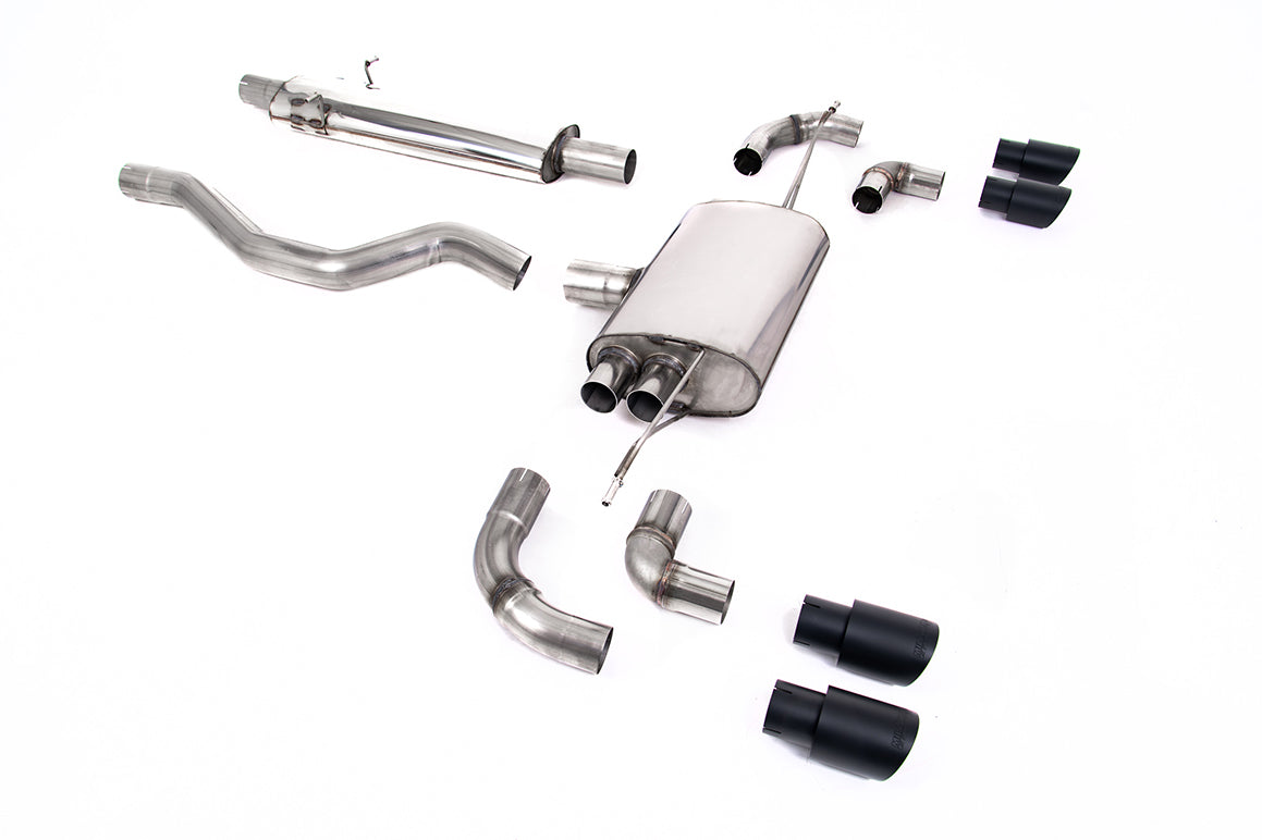 Land Rover Defender 110 2.0 I4 P300 &amp; P400e - OPF/GPF Back System Resonated (Quieter) with GT-90 Black Trims