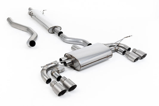 Land Rover Defender 130 2.0 I4 P300 &amp; P400e - OPF/GPF Back System with Brushed Titanium Trims