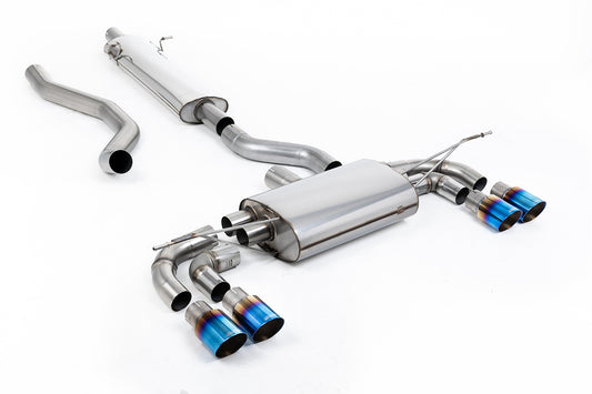 Land Rover Defender 130 2.0 I4 P300 &amp; P400e - OPF/GPF Back System with Burnt Titanium Trims