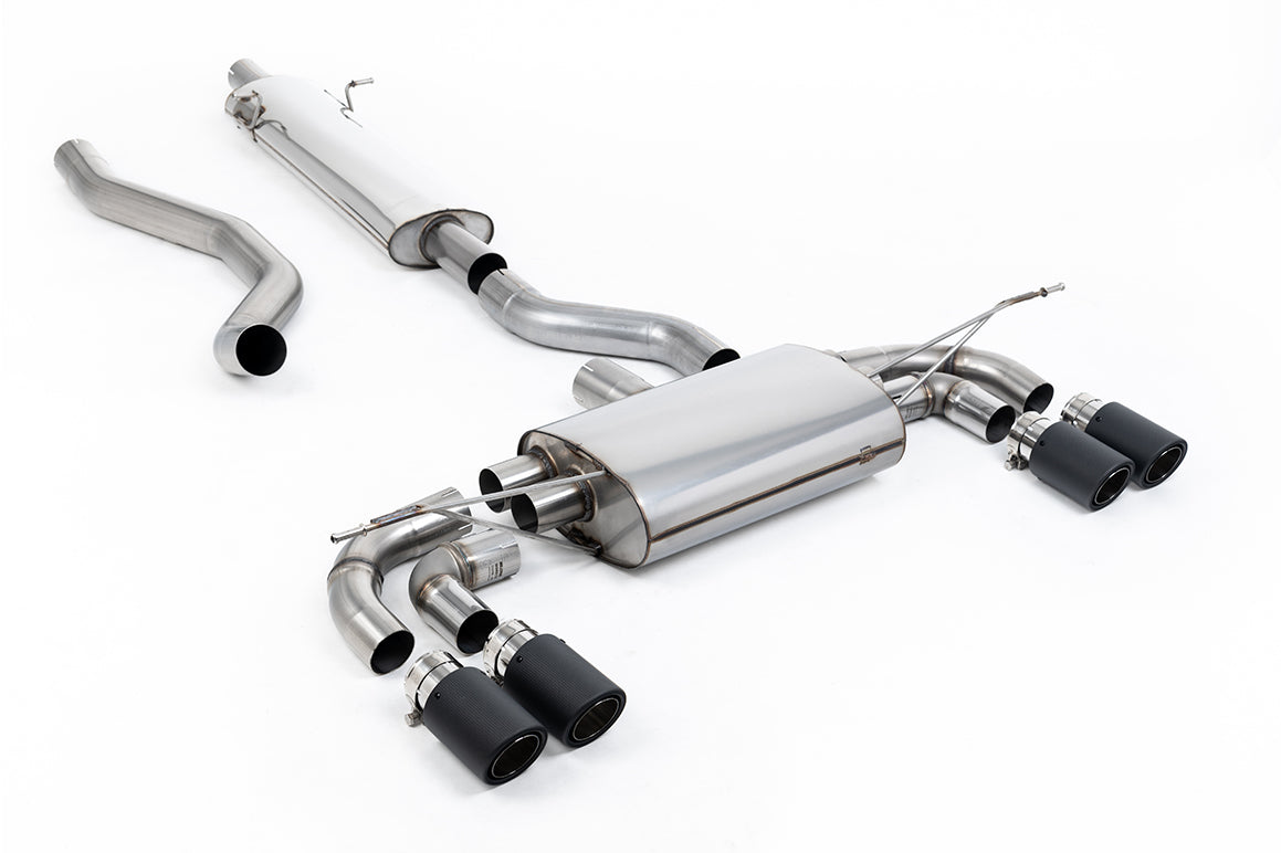 Land Rover Defender 130 2.0 I4 P300 &amp; P400e - OPF/GPF Back System with Carbon Trims