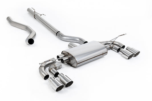 Land Rover Defender 130 2.0 I4 P300 &amp; P400e - Non Resonated OPF/GPF Back System with Polished Trims