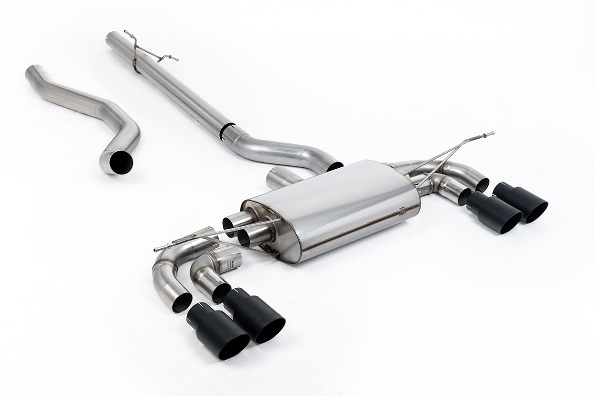 Land Rover Defender 130 2.0 I4 P300 &amp; P400e - Non Resonated OPF/GPF Back System with Black Trims