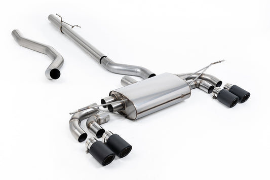 Land Rover Defender 130 2.0 I4 P300 &amp; P400e - Non Resonated OPF/GPF Back System with Carbon Trims