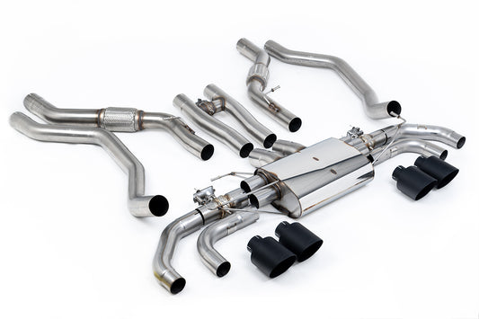 Range Rover Sport SV L461 V8 - OPF/GPF Back System with GT-115 Cerakote Black Tips