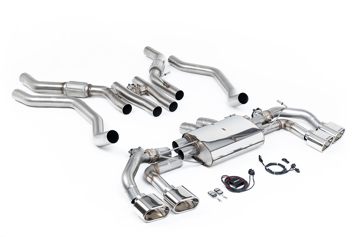 Range Rover Sport P530 L461 V8 - OPF/GPF Back (Valved) with Polished Oval Tips