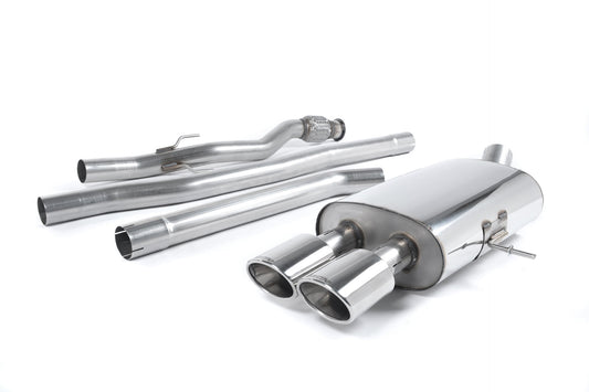 Mini Cooper S R56/R58 - Non-Resonated (Louder) Cat-Back Exhaust System with Twin Oval Tailpipes