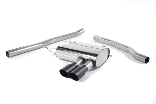 Mini Cooper S F56 - Non-Resonated (Louder) Cat-Back Exhaust System with Cerakote Black Tips