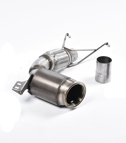 Milltek Exhaust  New Mini MK3 (F56) MINI COOPER S 2.0 TURBO (REST OF WORLD) Large Bore Downpipe and Hi-Flow Sports Cat SSXM409 - TMC Motorsport
