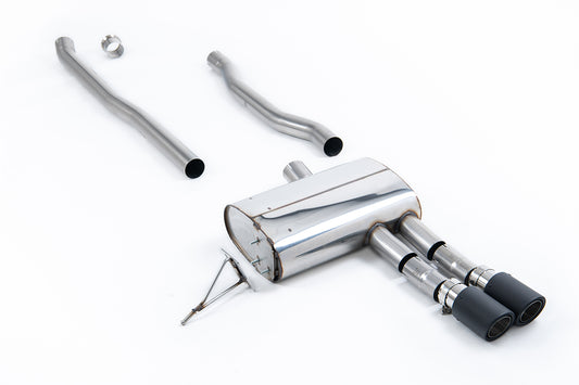 Mini Cooper S F55 - Non-Resonated (Louder) Cat-Back with Carbon Tips