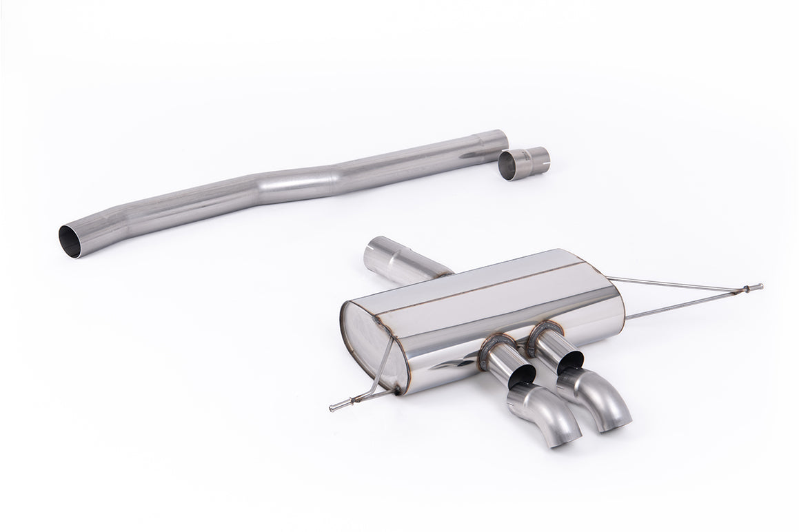 Mini Cooper S F66 - Non-Resonated (louder) OPF/GPF Back System for Standard or Sport Diffuser with Downturn Tips
