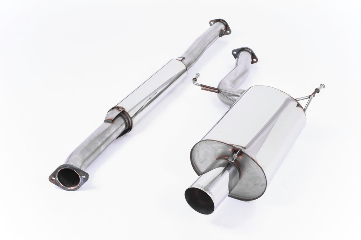 Mitsubishi Evo 9/IX - Cat Back Exhaust System with Polished Trim
