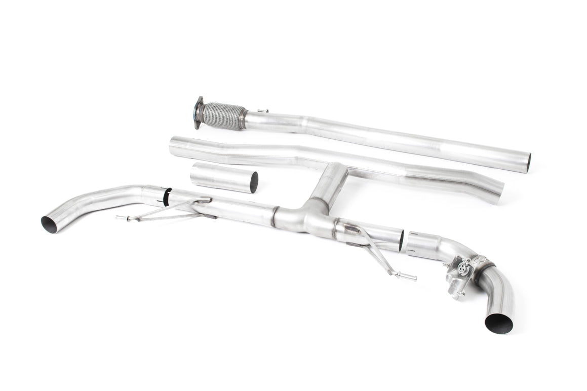 Mercedes A35 AMG W177 Hatch (GPF Models) - Valved Cat-Back Race Exhaust System with GPF Delete (Uses OE Trims)