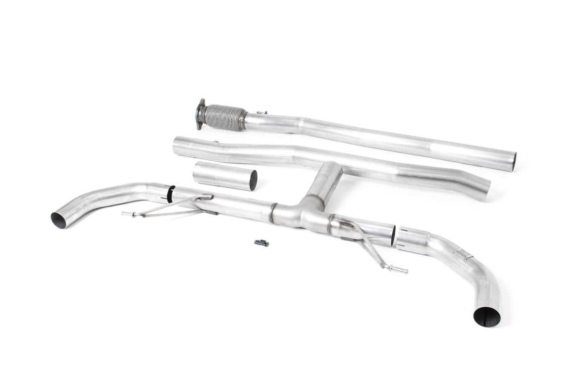 Mercedes A35 AMG W177 Hatch (GPF Models) - Non-Valved Cat-Back Race Exhaust System (Louder) with GPF Delete (Uses OE Trims)