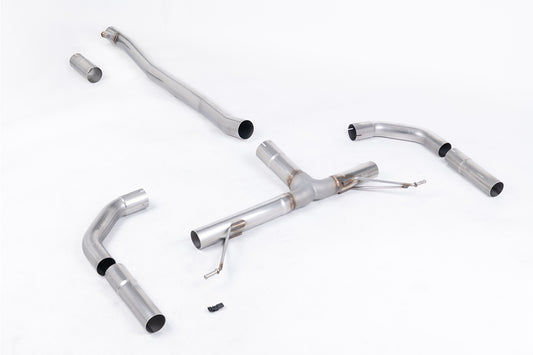 Mercedes A35 AMG - Race &amp; Non-Valved Front Pipe Back Exhaust (Uses OE Trims)