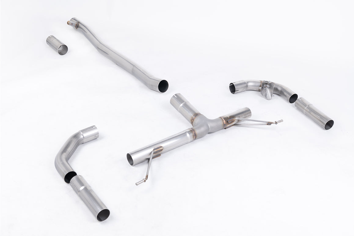 Mercedes A35 AMG - Race &amp; Valved Front Pipe Back Exhaust (Uses OE Trims)