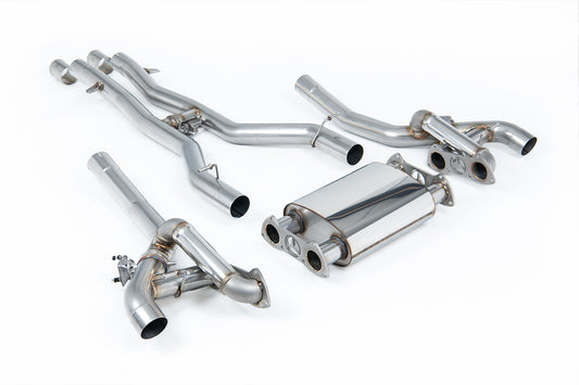 Mercedes AMG GT/GTS/GTC (Non GPF Models) - Cat Back (Valved) with Active H Pipe