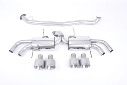 Milltek Exhaust  Nissan GT-R R35 Secondary Cat-back Exhaust SSXNI007 - TMC Motorsport