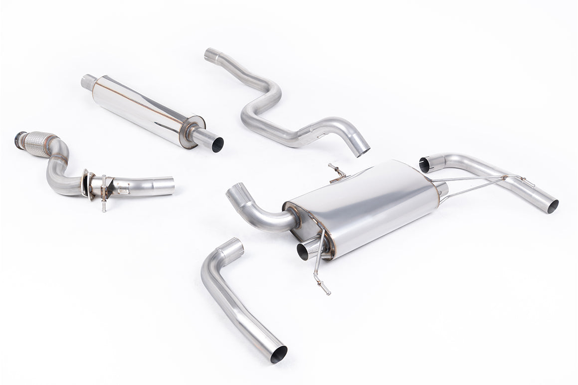 Peugeot 308 GTi 270 (Non GPF Models) - Resonated (Quieter) Cat-Back Exhaust System - Uses OE Trims