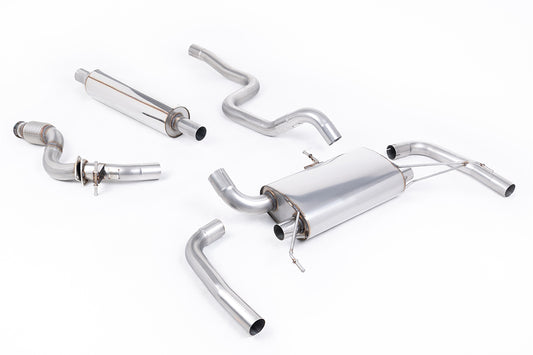 Peugeot 308 GTi 270 (Non GPF Models) - Resonated (Quieter) Cat-Back Exhaust System - Uses OE Trims