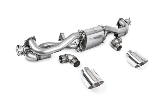 Porsche 718 GTS/GT4 4.0 Boxter/Cayman (GPF Pre Feb 2020 Models) - Particulate Filter-back With Polished GT-115 Trims