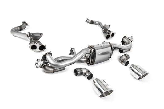 Porsche 718 GTS/GT4 4.0 Boxter/Cayman (GPF Pre Feb 2020 Models) - GPF/OPF Bypass With Polished GT-115 Trims