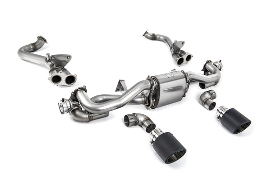 Porsche 718 GTS/GT4 4.0 Boxter/Cayman (GPF Pre Feb 2020 Models) - GPF/OPF Bypass With Carbon Jet-115 Trims