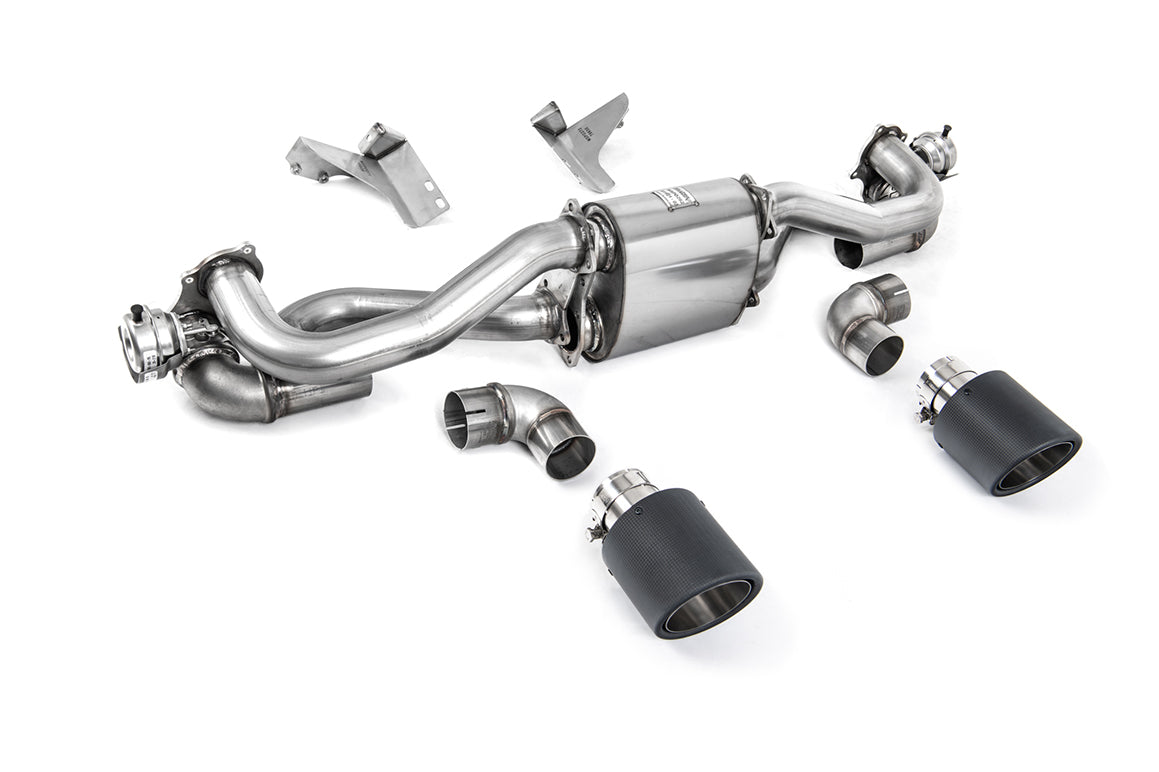 Porsche 718 GTS 4.0 Boxter/Cayman (GPF Models) - Particulate Filter-back With Carbon JET-115 Trims