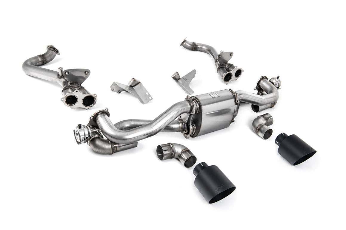 Porsche 718 GTS 4.0 Boxter/Cayman (GPF Models) - GPF/OPF Bypass With Cerakote Black GT-115 Trims