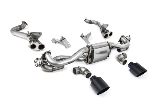 Porsche 718 GTS 4.0 Boxter/Cayman (GPF Models) - GPF/OPF Bypass With Cerakote Black GT-115 Trims