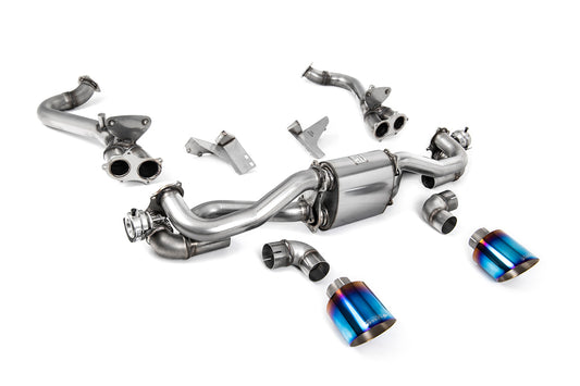 Porsche 718 GTS 4.0 Boxter/Cayman (GPF Models) - GPF/OPF Bypass With Burnt Titanium GT-115 Trims