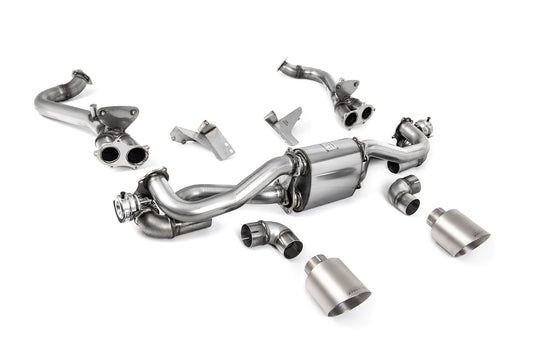 Porsche 718 GTS/GT4 4.0 Boxter/Cayman (GPF PDK Models) - GPF/OPF Bypass with Brushed Titanium Trims