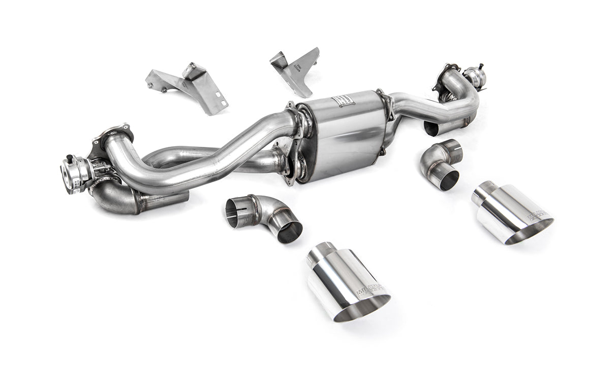 Porsche 718 GTS/GT4 4.0 Boxter/Cayman (GPF PDK Models) - Particulate Filter-Back with Polished Trims
