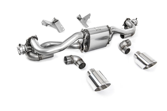 Porsche 718 GTS/GT4 4.0 Boxter/Cayman (GPF PDK Models) - Particulate Filter-Back with Polished Trims