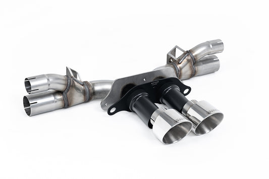 Porsche 991.2 GT3 &amp; GT3 RS - Rear Silencer Bypass with Polished Trims